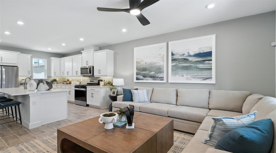 Island Village Amelia Model Great Room