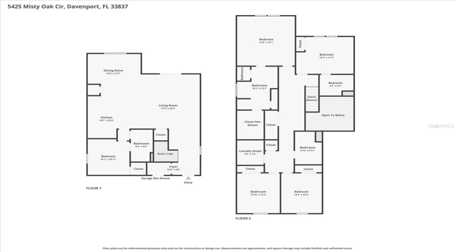 DAVENPORT, Florida 33837, 5 Bedrooms Bedrooms, ,4 BathroomsBathrooms,Residential,For Sale,MISTY OAK,0,MFRO6393604