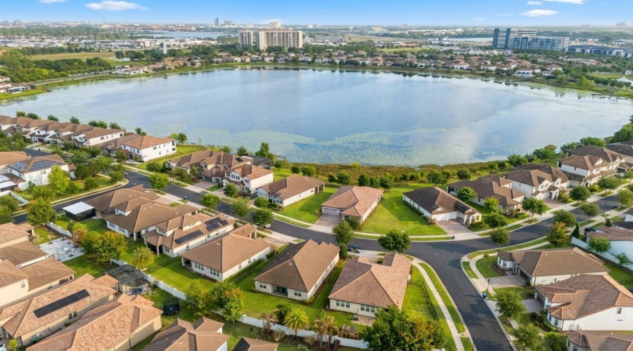 Aerial View to Lake Ruby