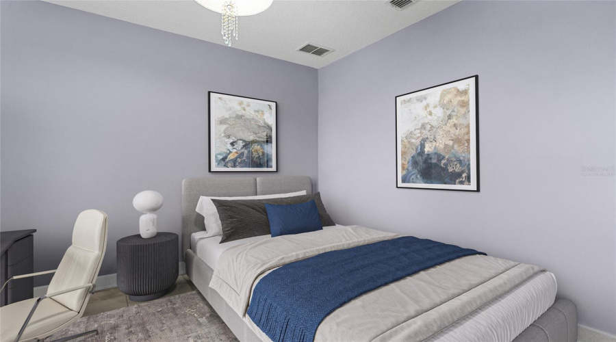 Bedroom 4/Office Virtually staged