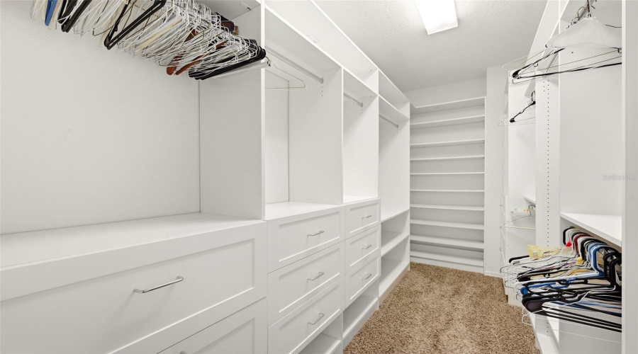 Primary Suite closet