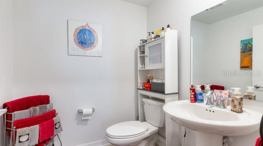 Downstairs half-bath