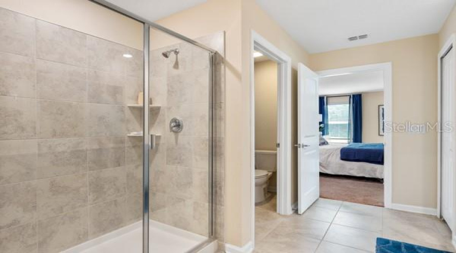 Owner suite bathroom