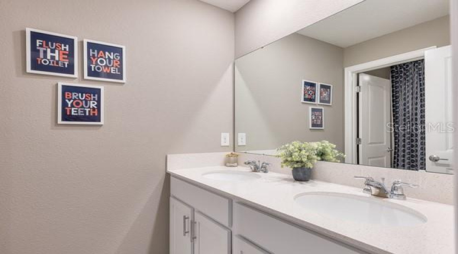Owner suite bathroom