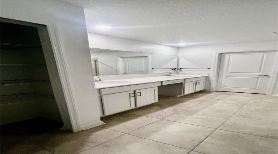 Owner suite bathroom