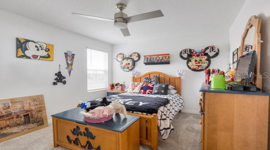 Bedroom 5 showing current arrangement