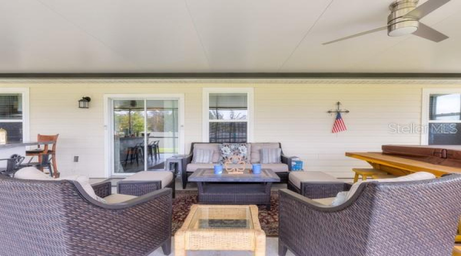 Current seating in lanai