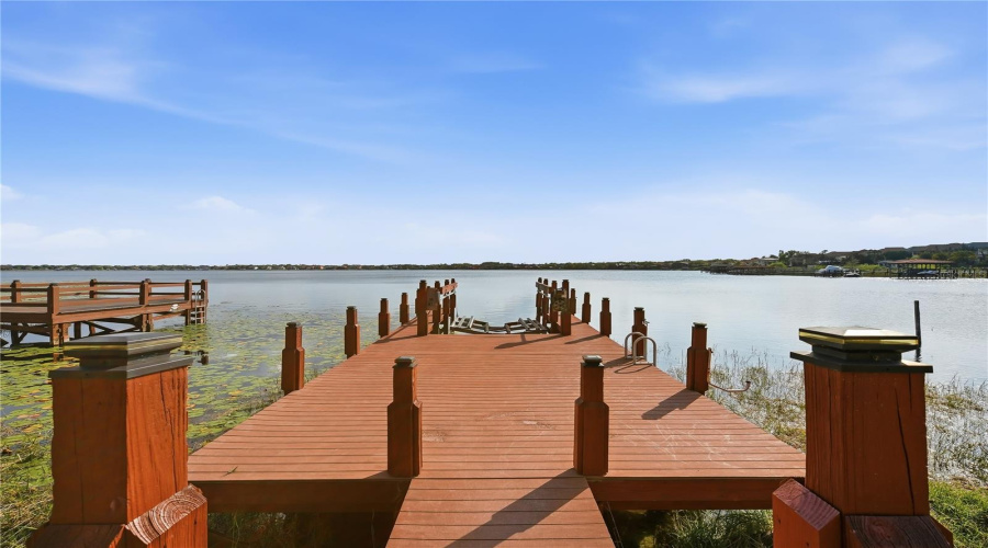 Custom-Built Private Boat Dock