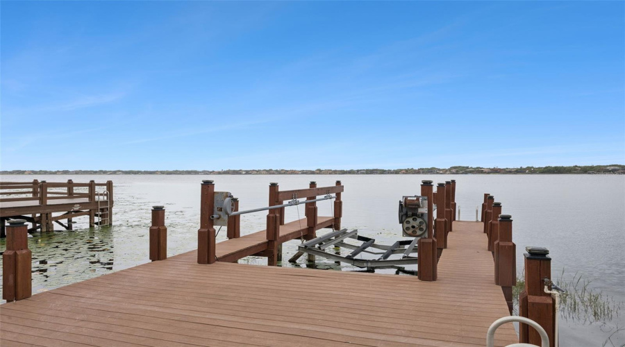 Custom-Built Private Boat Dock