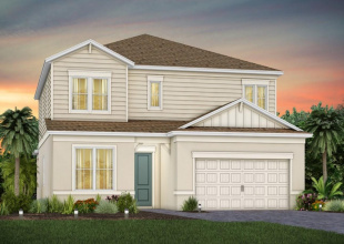 Exterior Design. Artistic rendering for this new construction home. Pictures are for illustrative purposes only. Elevations, colors and options may vary.