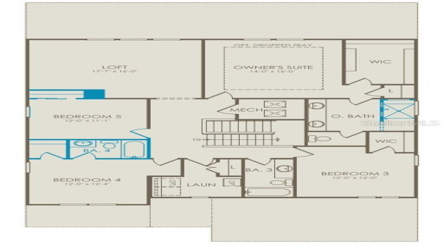 Floor Plan - Floor Two