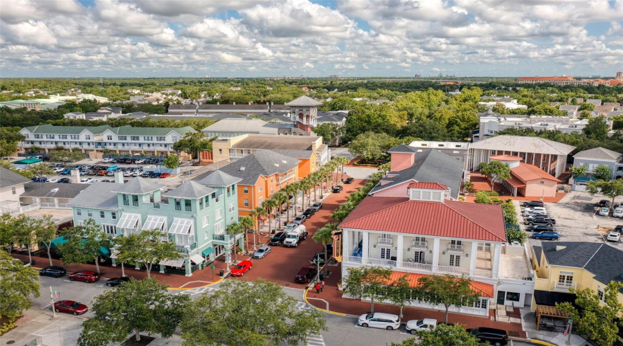 Downtown Celebration Aerial View