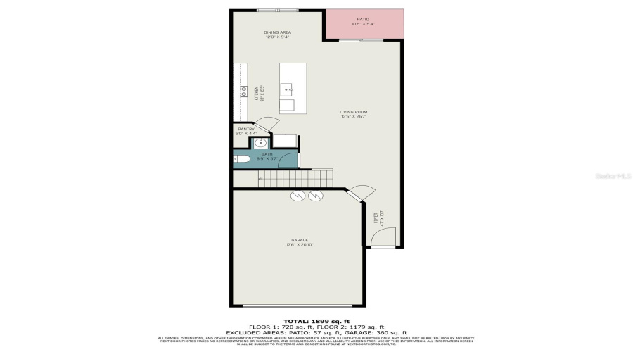 KISSIMMEE, Florida 34746, 3 Bedrooms Bedrooms, ,2 BathroomsBathrooms,Residential,For Sale,BELLISSIMO,0,MFRO6398509