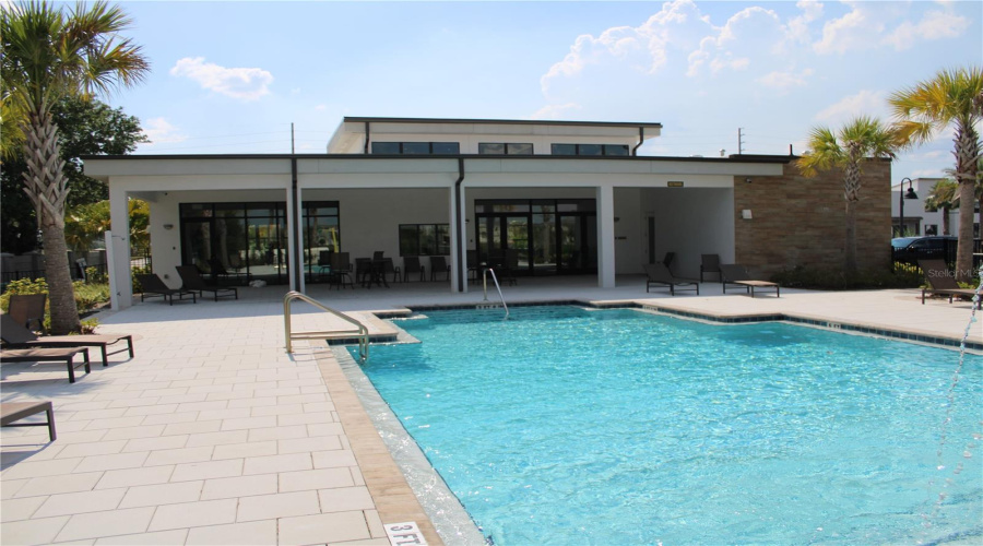 Community Pool and Clubhouse