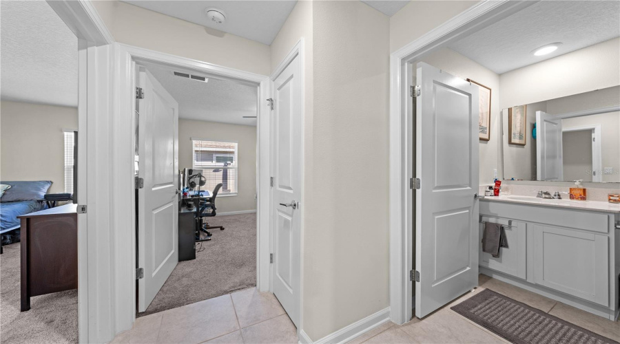 Hallway to Bedrooms 2, 3 and guest bath