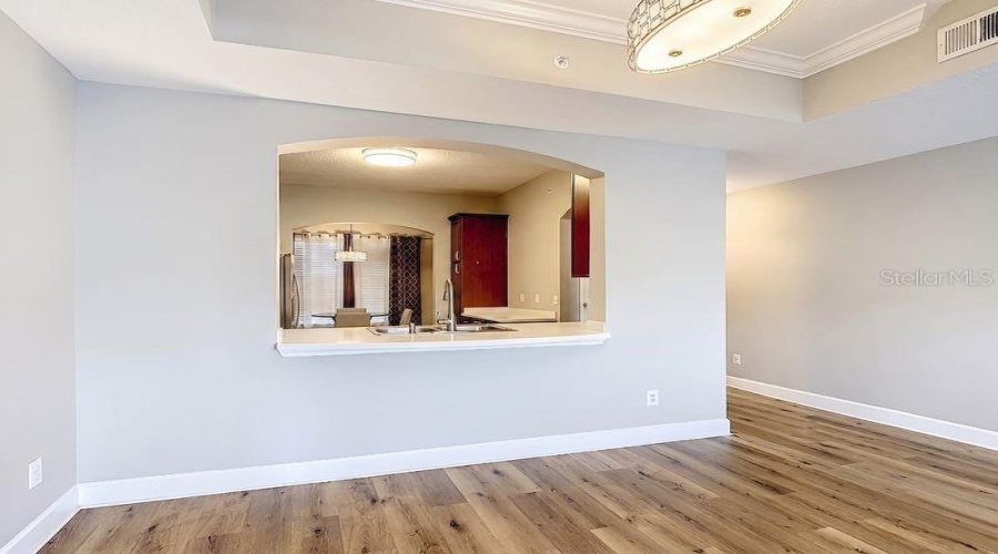 View to Kitchen from Dining Area