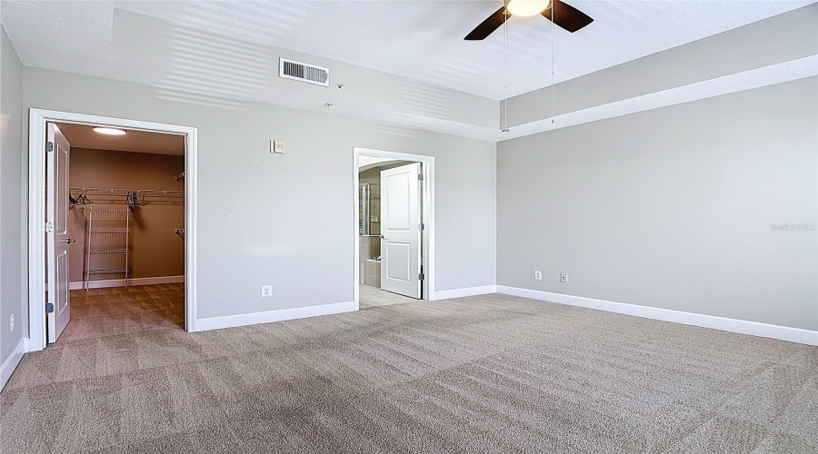 Entrance to Walk-in Closet and Owners' Bathroom