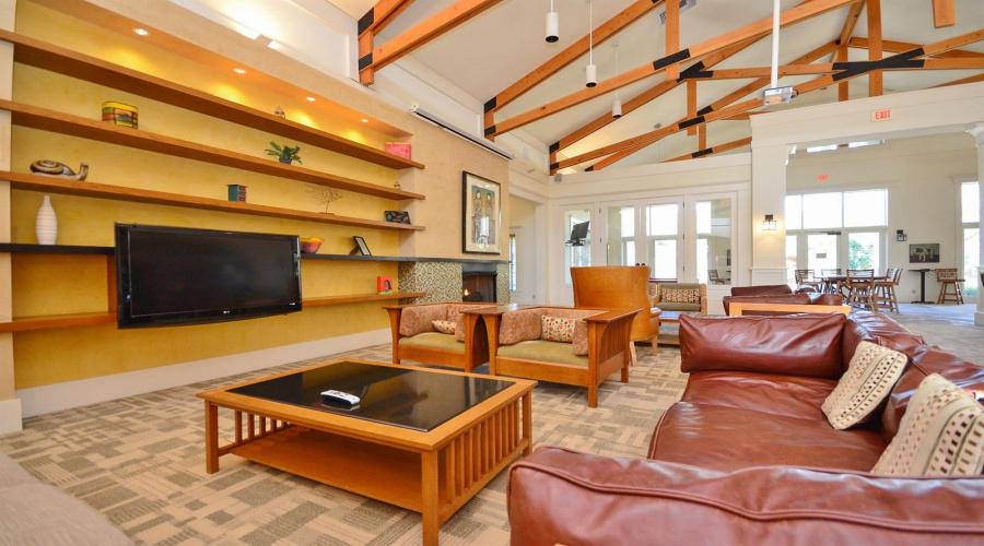 Clubhouse Lounging Area