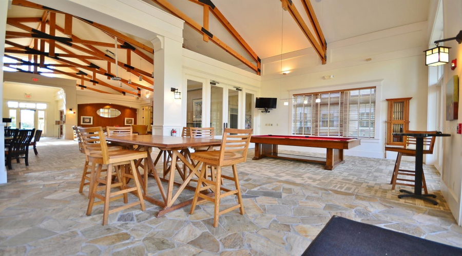 Clubhouse Billiards Room