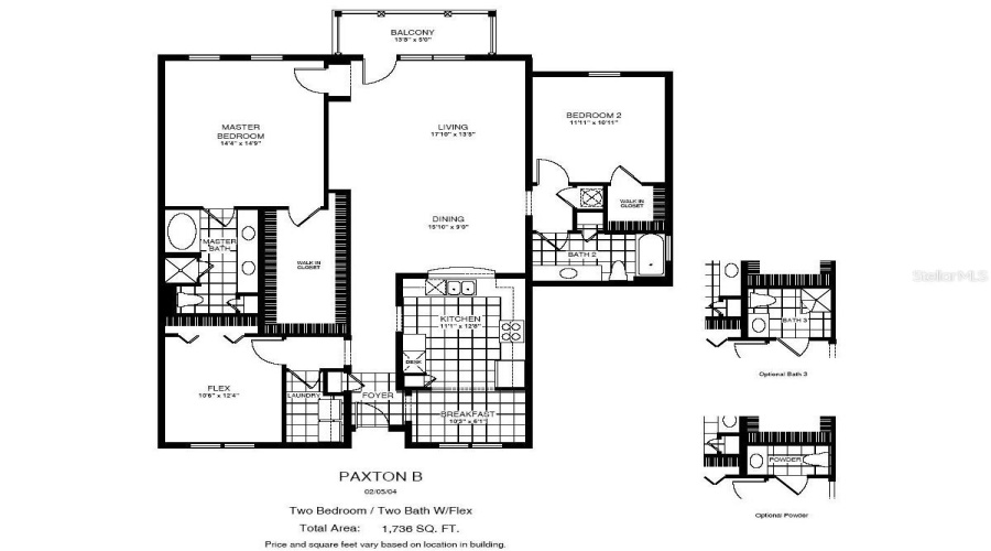 Paxton B Floorplan