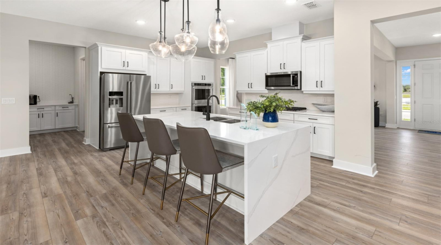 Island Village Marathon Model Kitchen