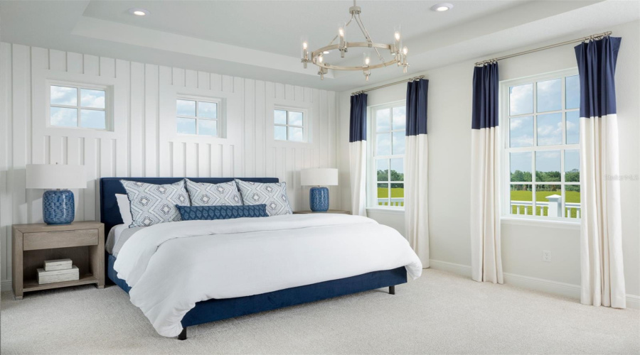 Island Village Hayden Model Primary Bedroom