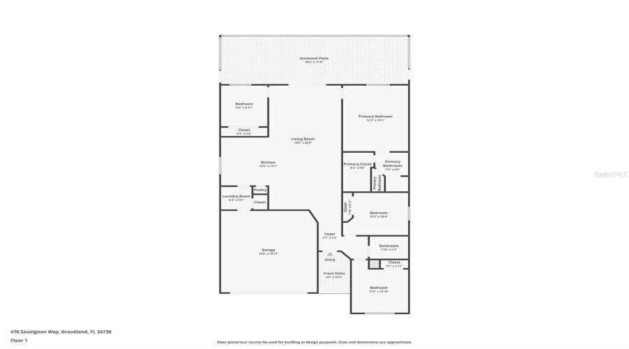 KISSIMMEE, Florida 34747, 3 Bedrooms Bedrooms, ,2 BathroomsBathrooms,Residential,For Sale,CRYSTAL COVE,0,MFRG5109560
