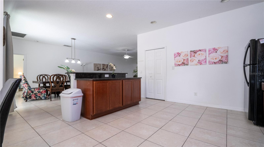 Dinning area + Kitchen