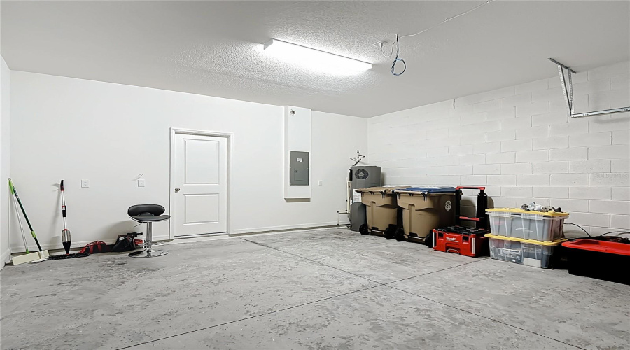 Double garage space