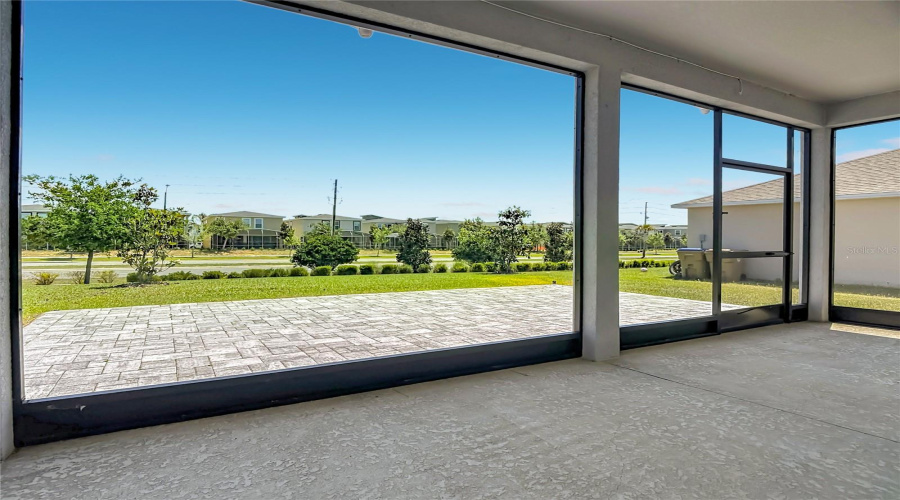 Extended screened lanai