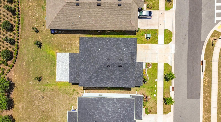 Aereal view of roof Built 2023