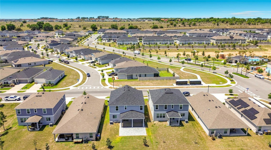 Walking distance to amenities, mailboxes, pool, cabana, tot lot