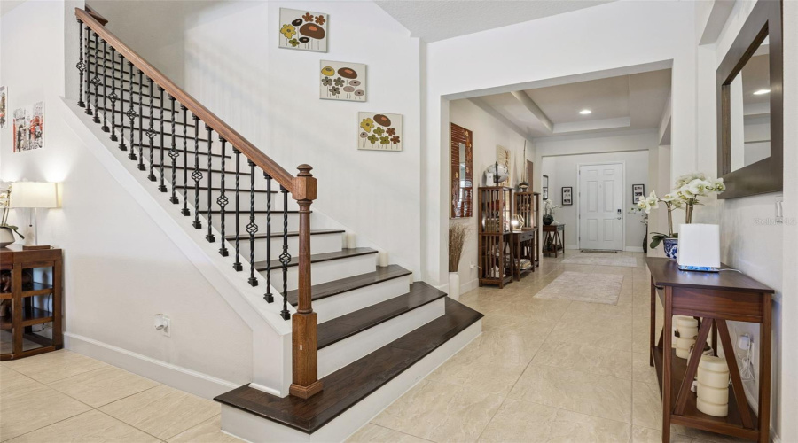 Upgraded Wood Staircase