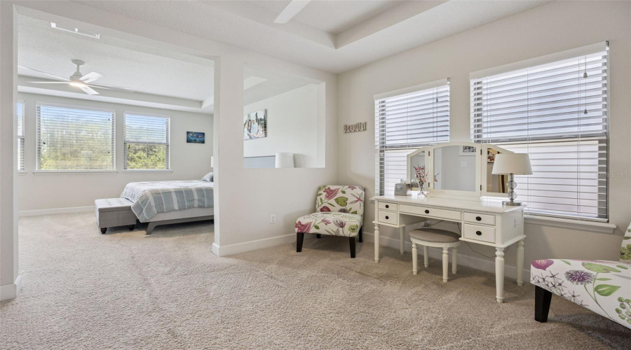 Owners Suite with Sitting Area