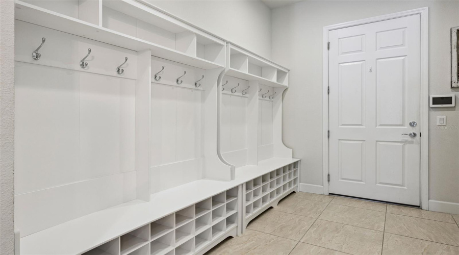 Great DROP Zone area near Garage PLUS STORAGE CLOSET