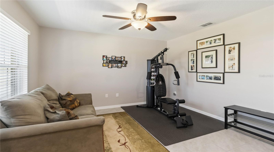 Main floor flex space - office, workout, dining or multi purpose