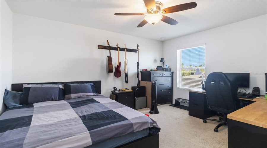 Bedroom 3 with large closet 2nd floor