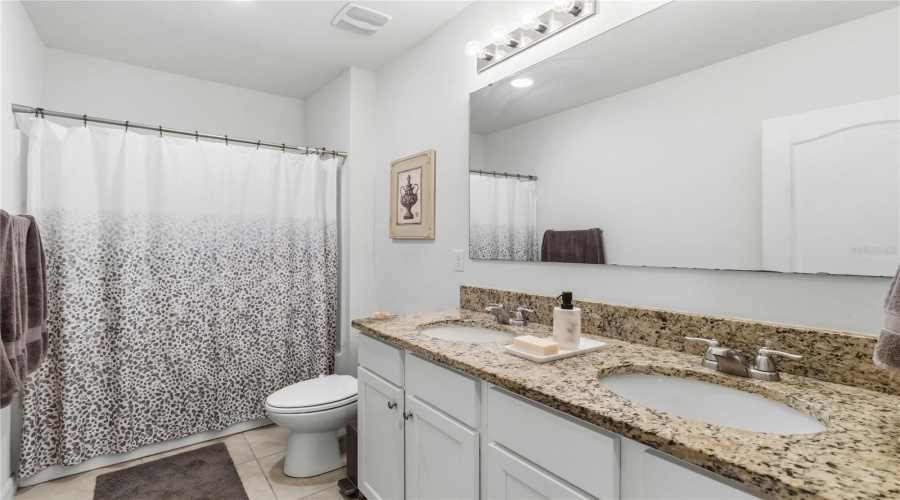 Bathroom 2 double vanity, 2nd floor