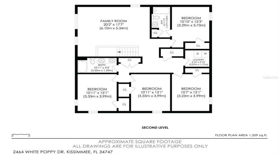 Floor Plan Level 2. Buyer to confirm all measurements