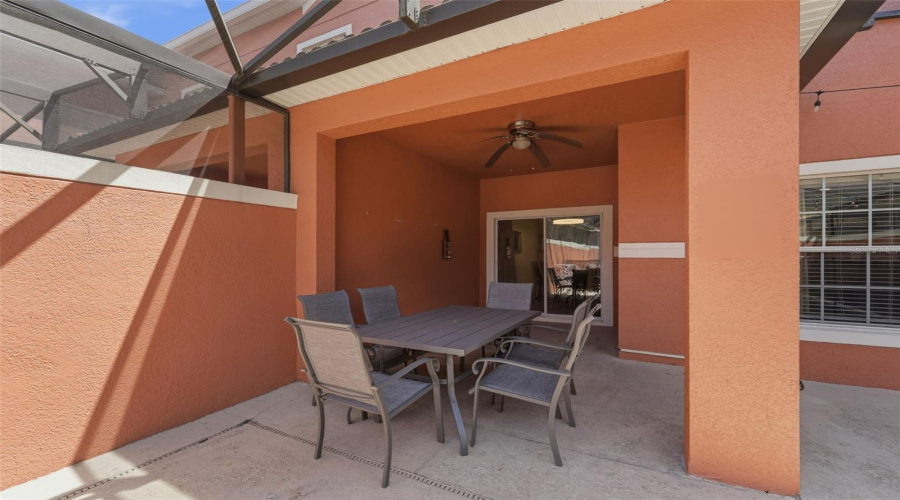 Private Patio and Pool