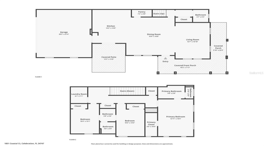 CELEBRATION, Florida 34747, 3 Bedrooms Bedrooms, ,2 BathroomsBathrooms,Residential,For Sale,COASTAL,0,MFRO6396408