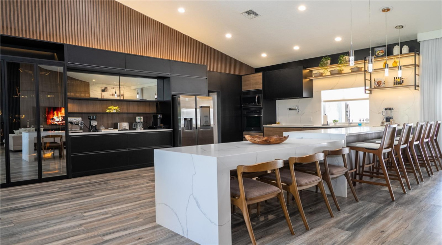 Spacious gourmet kitchen designed for both functionality and style.