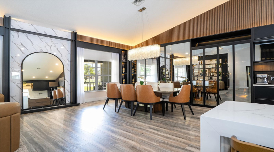 Sophisticated dining area perfect for intimate dinners and elegant entertaining.