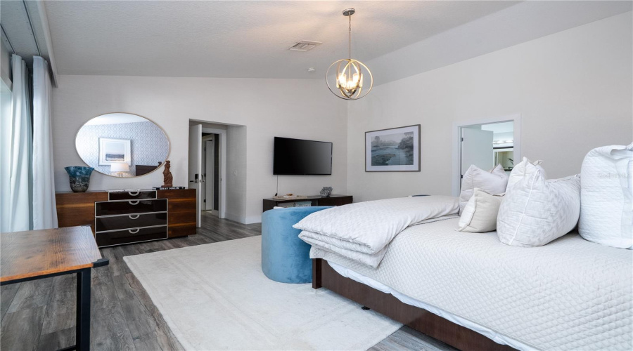 Your own peaceful sanctuary to unwind and recharge at the end of the day.