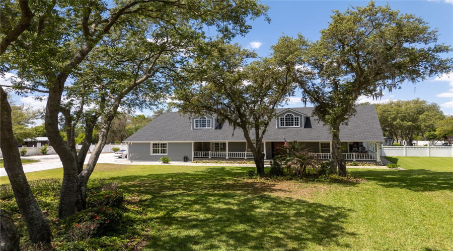 Surrounded by mature trees, this space invites peace, privacy, and connection with nature.