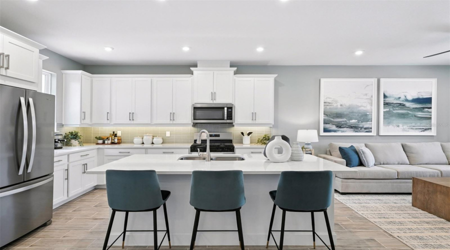 Island Village Amelia Model Kitchen