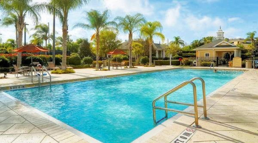 ONE OF THE COMMUNITY POOLS