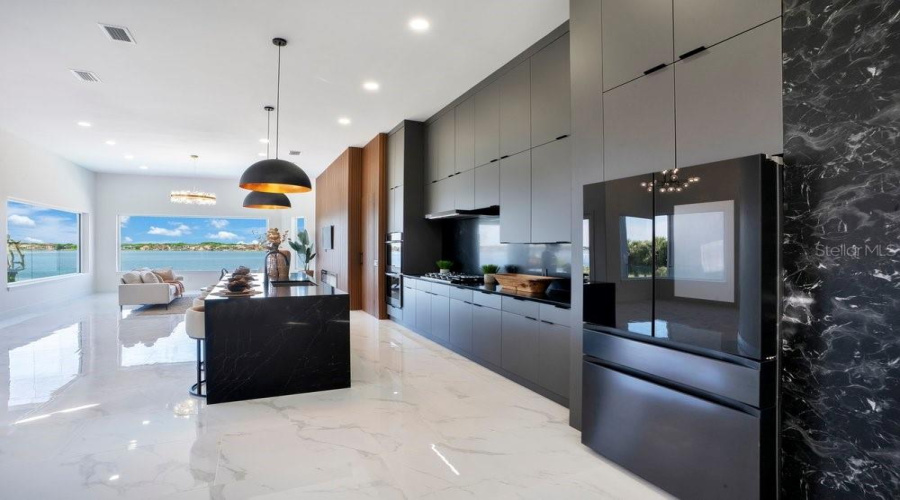 Gorgeous Lake Views from Kitchen