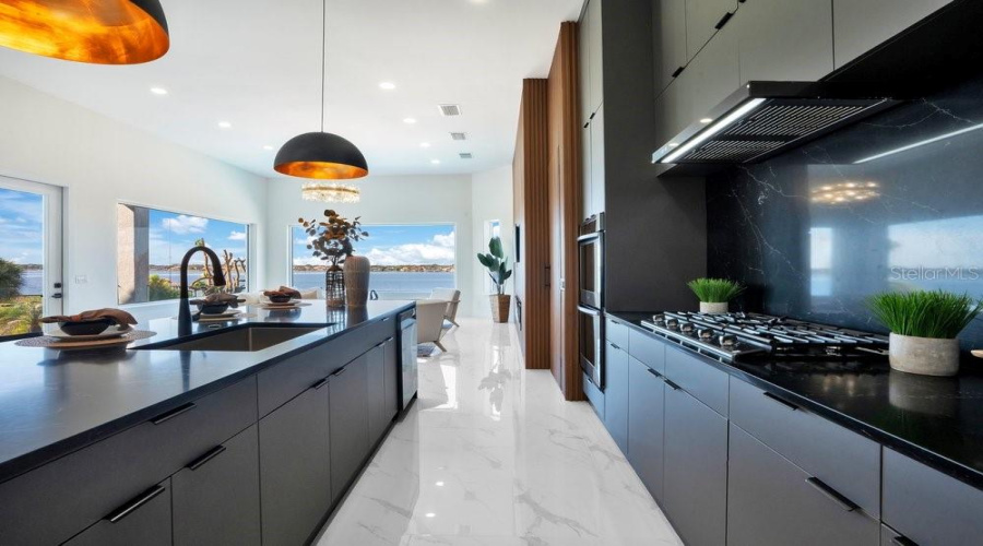 Lake views from every corner