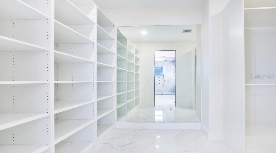 Upper Level Secondary Owner's Suit walk-in closet